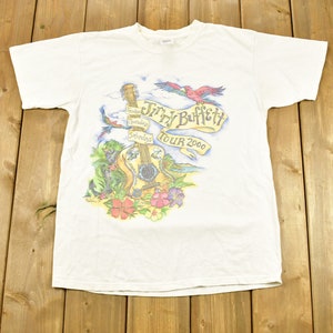 Vintage 1999 Jimmy Buffets Margaritaville T-Shirt / 90s / Streetwear / Tropics Shirt / Vacation Tee / Travel & Tourism / Montego Bay Jamaica