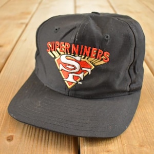 Vintage 1990s Superniners San Francisco 49ers Snapback Hat / 90's Embroidered NFL Cap