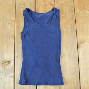 Vintage 1990s Single Stitch Tank Top / 90s Vintage Souvenir Tee / Rare Vacation Tee / Summer Shirt Made In USA