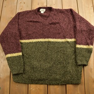 Vintage 1990s St John&#39;s Bay Cozy Crewneck Sweatshirt / 90s Crewneck / Cozy Sweater / Essential / Streetwear / 90s Blank