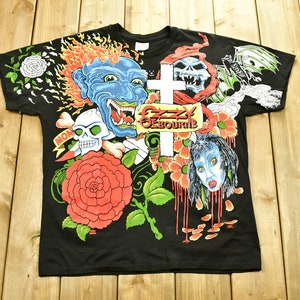 Vintage 1992 Ozzy Osbourne Nicht mehr Tournüren T-Shirt Band / Band T-Shirt / Einzelstich / Made in USA / Deadstock / Hanes