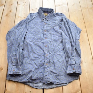 Vintage 1990s Ralph Lauren Patterned Button Up Shirt