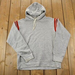 Vintage 1990s Trimark University Collegiate Hoodie / Embroidered / NCAA Sweatshirt / Sportswear / Americana