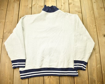 Vintage 1990s Polo Ralph Lauren P-wing Quarter Zip Sweatshirt