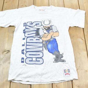 Vintage 1994 Dallas Cowboys NFL Double Sided T-Shirt / Single Stitch / NFL / Nutmeg / Sportswear / Made In USA