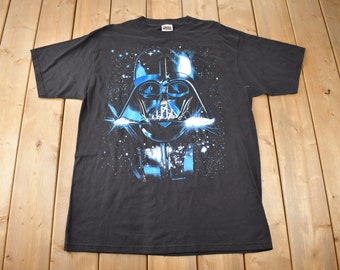 Vintage Star Wars Darth Vader Lucasfilm-T-shirt uit de jaren 90, maat XL