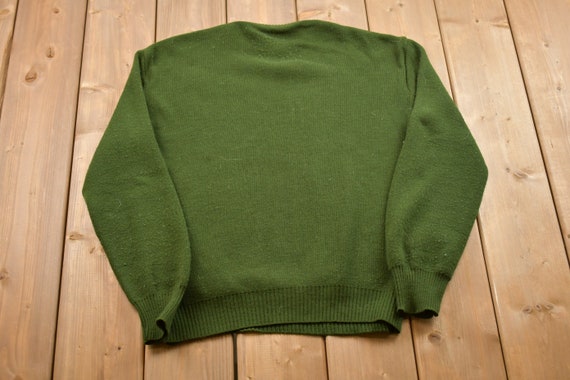 Vintage 1990s Abstract Knitted Sweater / Vintage … - image 2