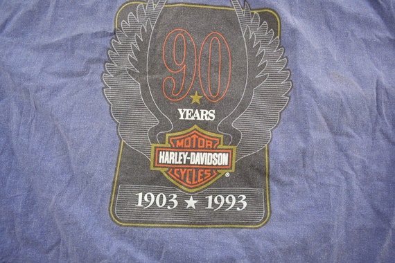 Vintage 1993 Harley Davidson 90 Year Anniversary … - image 3