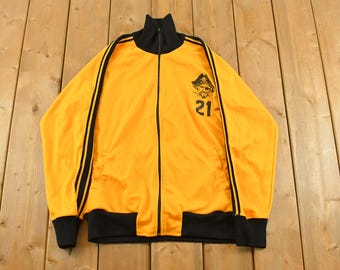 Adidas Originals Vintage No Tag 70s or 80s Men Women Unisex Zip