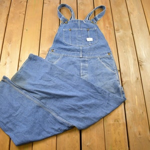 70s Striped Sears Overalls - Etsy
