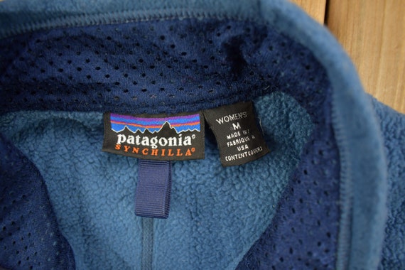 Vintage FA 1999 Patagonia Synchilla Full Zip Fleece Sweater Vest