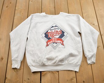 Vintage 1987 Minnesota Twins World Series Champions MLB Crewneck