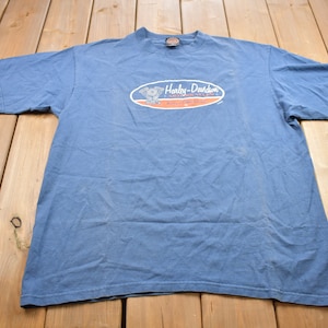 Vintage 1998 Harley Davidson &quot;King of The Road&quot; Graphic T Shirt / Vintage T Shirt / Streetwear / Rare Vintage / Made In USA