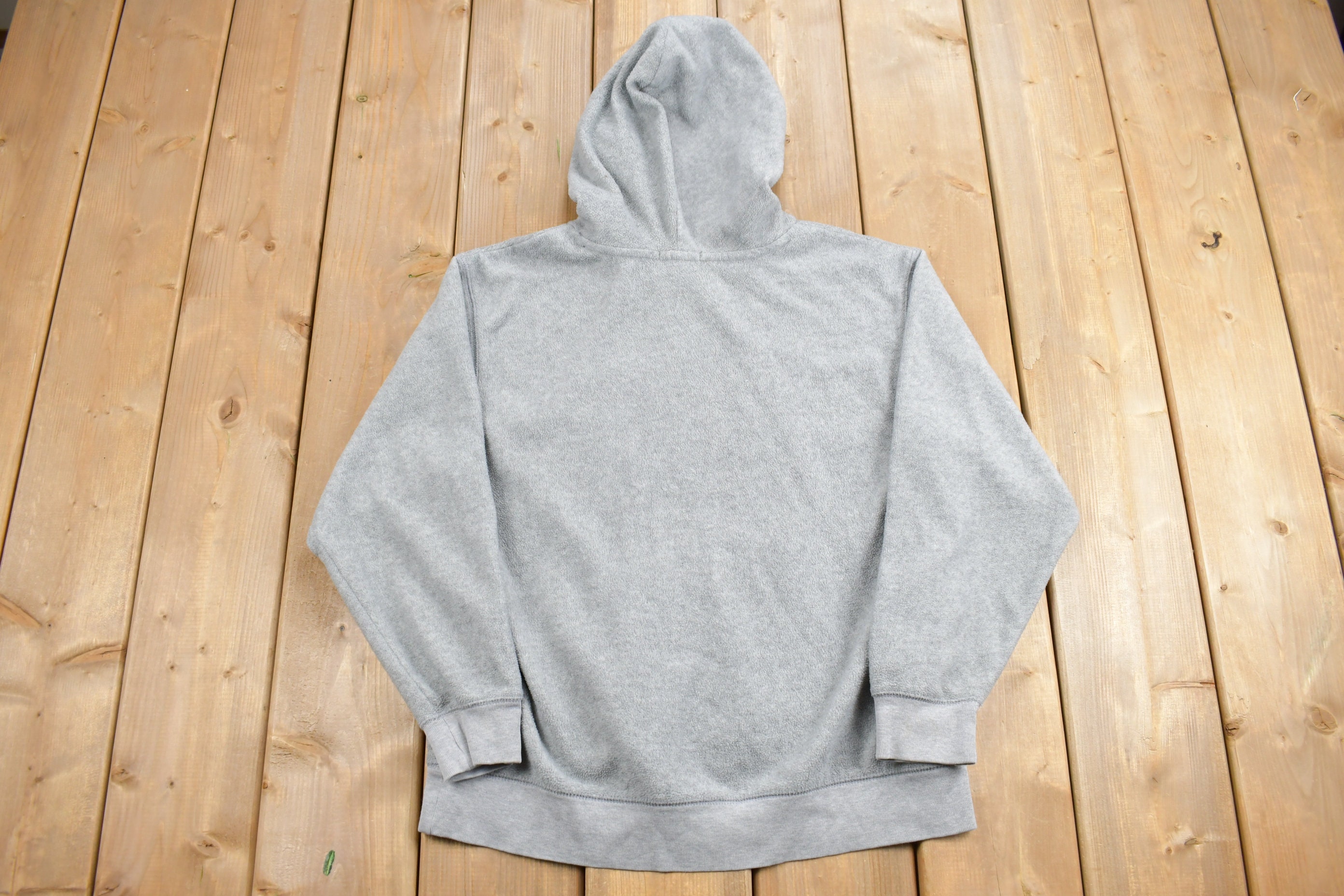 Vintage 1990s GAP Kids Embroidered Fleece Hoodie / 90s Vintage 1990s GAP Kids Embroidered Fleece Hoodie / 90s