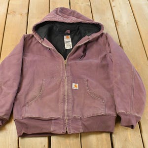 Carhartt Active Jacket Purple - Etsy
