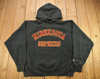 XL, 1970s Champion Reverse Weave Minnesota Gophers, Single Color