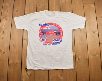 ヴィンテージ 1980年代 ギルモア・フォイト インディーカー レーシング グラフィック T シャツ / ヴィンテージ T シャツ / ストリートウェア / グラフィック T シャツ / シングルステッチ / アメリカ製