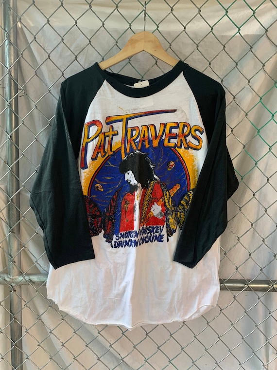 Pat Travers Raglan / Pat Travers Tour Shirt / Pat