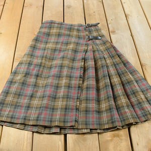 Falda escocesa vintage de tartán Lochcarron de los años 90 para mujer, talla 29 / Moda vintage para mujer / Moda urbana / Kilt escocés