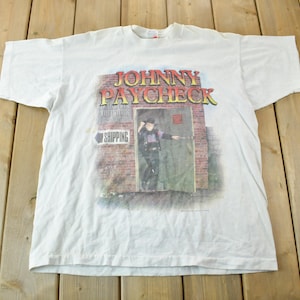 Vintage 1995 Johnny Paycheck Take This Job And Shove It  Band T-shirt / Band Tee / Country Music / Music Promo / Made In USA