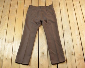 Pantalones plisados Wrangler vintage de los años 60 / Hechos en EE. UU. / Ropa vintage americana / Ropa de trabajo / Ropa urbana / Pantalones vintage