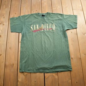 Vintage 1990s San Diego California Souvenir Travel Single Stitch T Shirt Made In USA