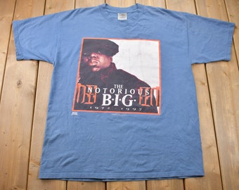 Vintage 1997 The Notorious BIG Memorial T Shirt / Vintage T Shirt / Streetwear / Vintage Hip Hop / Rap Tee / Made in Canada / Artimonde