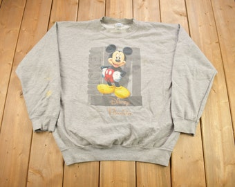 Vintage 1990s Disney Florida Mickey Mouse Crewneck / Vintage Sweatshirt / Vintage Disney / Mickey Sweater
