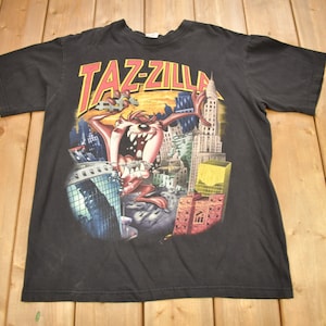 ヴィンテージ 1997 Taz-Zilla グラフィック ルーニー・テューンズ Tシャツ / 90年代 グラフィック Tシャツ / ワーナーブラザーズ / アメリカ製