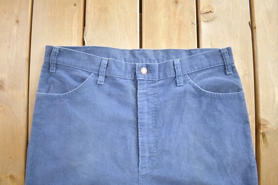 Vintage 1980s Gap Pioneer Corduroy Pants Size 32x… - image 3