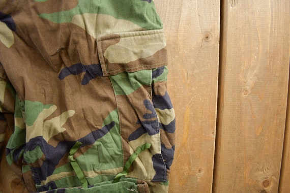 Vintage 1990s US Army Camouflage Cargo Pants Size… - image 7