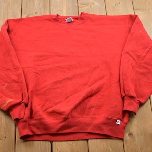 Vintage 1990s Russell Athletics Crewneck Sweatshirt / 90s Crewneck / Souvenir / Athleisure / Streetwear / Vintage Russell / Made In USA