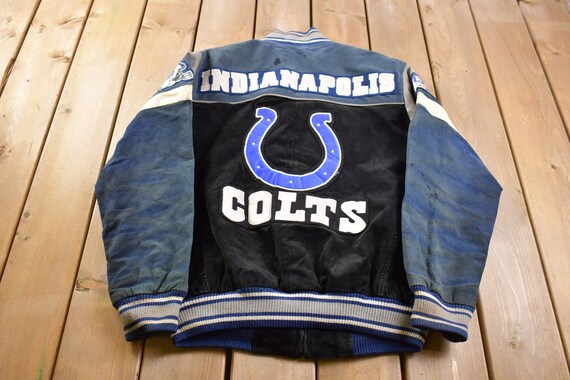 P334 LOGOATHLETIC 90s indianapolis スウェット Vtg 90s Logo Athletic Indiana Pacers 1995 NBA Playoffs Blue