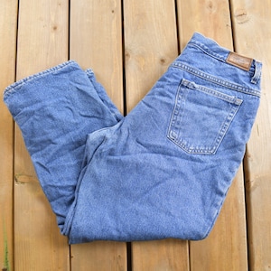 Vintage 1990s L.L Bean Fleece Lined Jeans 31 x 26 / Vintage Jeans / Vintage LL Bean / Relaxed Fit / Streetwear Fashion / Vintage Pants