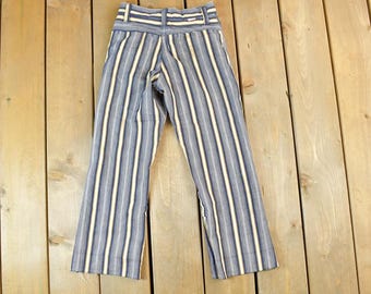 Vintage 1970er Jahre Hose Billy The Kid gestreift / Made in USA / American Vintage / Arbeitskleidung / Streetwear / Vintage Hose