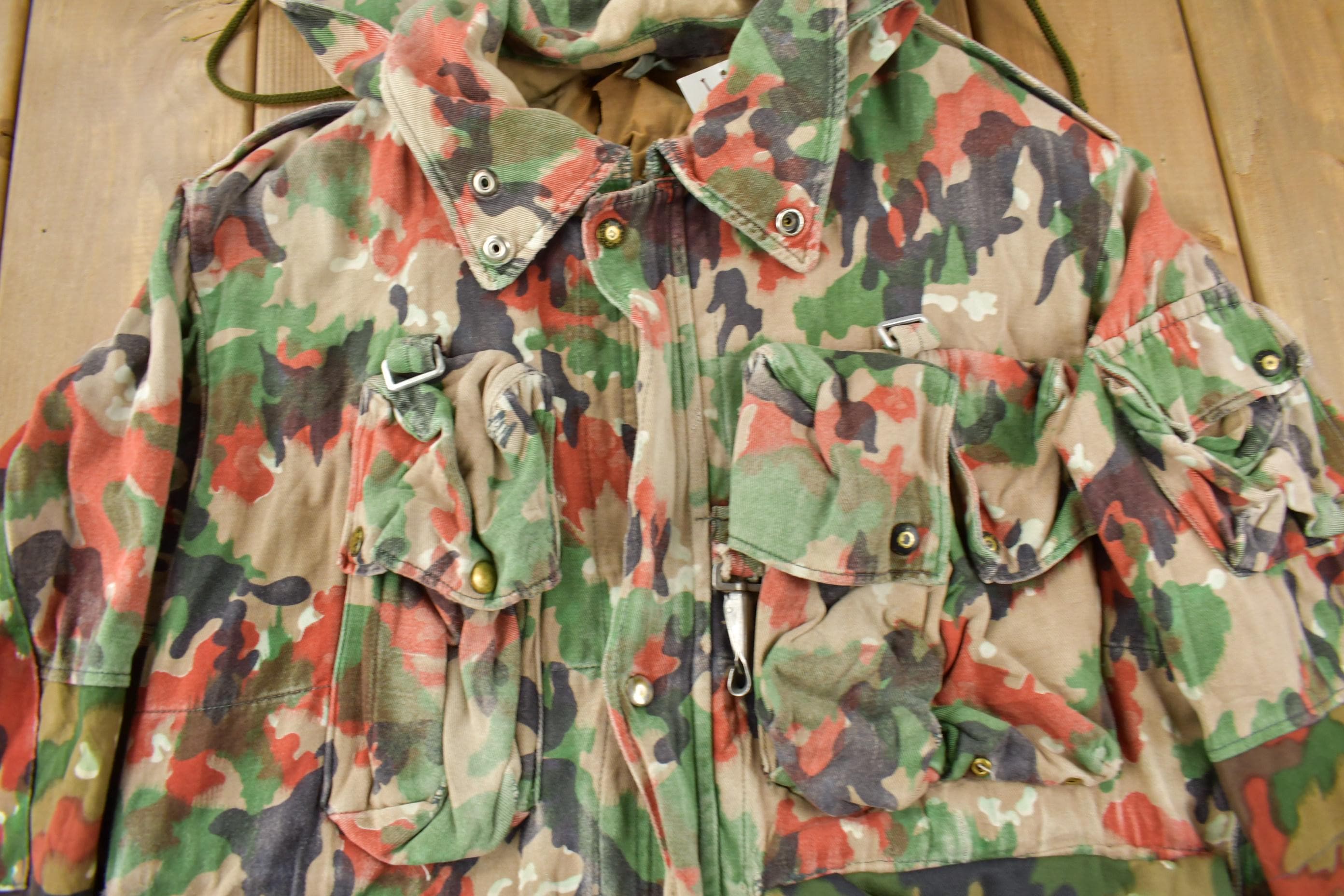 珍品90s archive SANYO ALLEGRI MILITAR COAT Weather-Resistant Black Army Coat for Men – Durable & Stylish