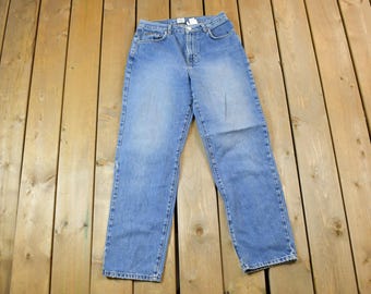 Vintage 1990s Calvin Klein Wide Leg Denim Jeans Size 28 x 28 / Made in USA / American Vintage / Workwear / Streetwear / Vintage Pants