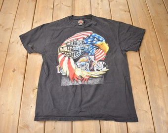 Vintage 1990s San Francisco Harley Davidson Motorcycles