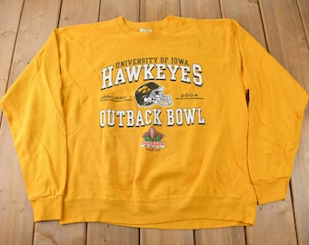 Vintage 2004 University of Iowa Hawkeyes Outback Bowl Collegiate