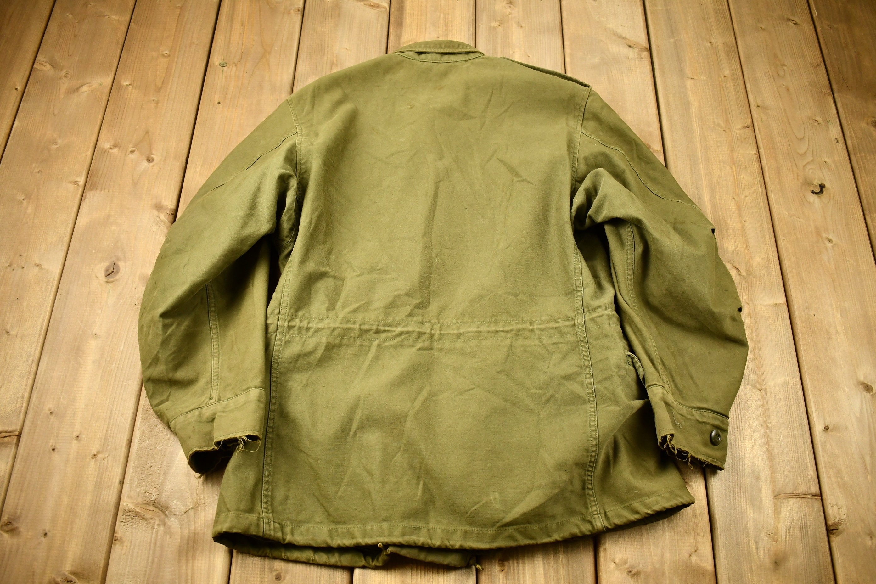 Vintage 1953 Authentic Military Field Jacket / Vintage Military