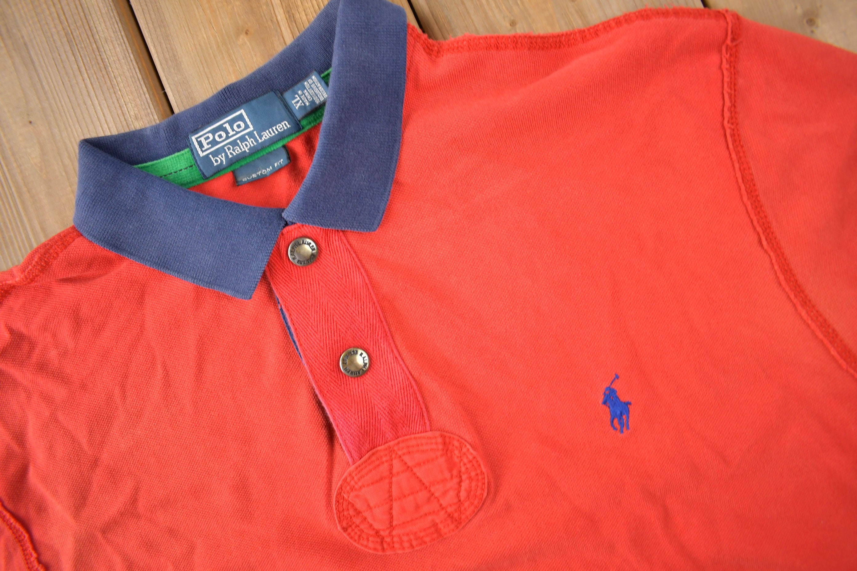 Vintage Y2K Polo Ralph Lauren Canoe Kayak Club Small Pony Polo 