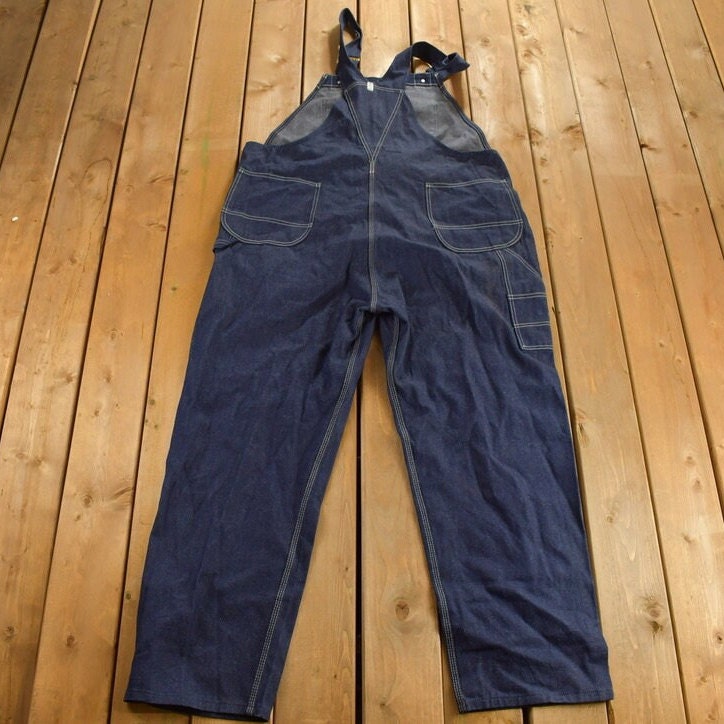 RRL 1920’s LOW-BACK RAILROAD OVERALL RRL 1920's LOW-BACK RAILROAD OVERALL