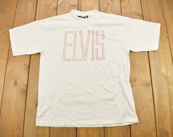 ヴィンテージ 90年代/00年代 シングルステッチ エルヴィス Tシャツ