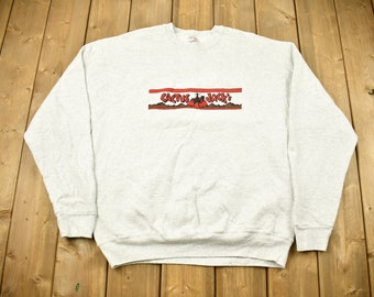 Vintage 1990s Cactus Jack's Crewneck Sweatshirt / Made In USA / 90s Crewneck / Souvenir / Streetwear / Travel And Tourism / Heavy Cotton