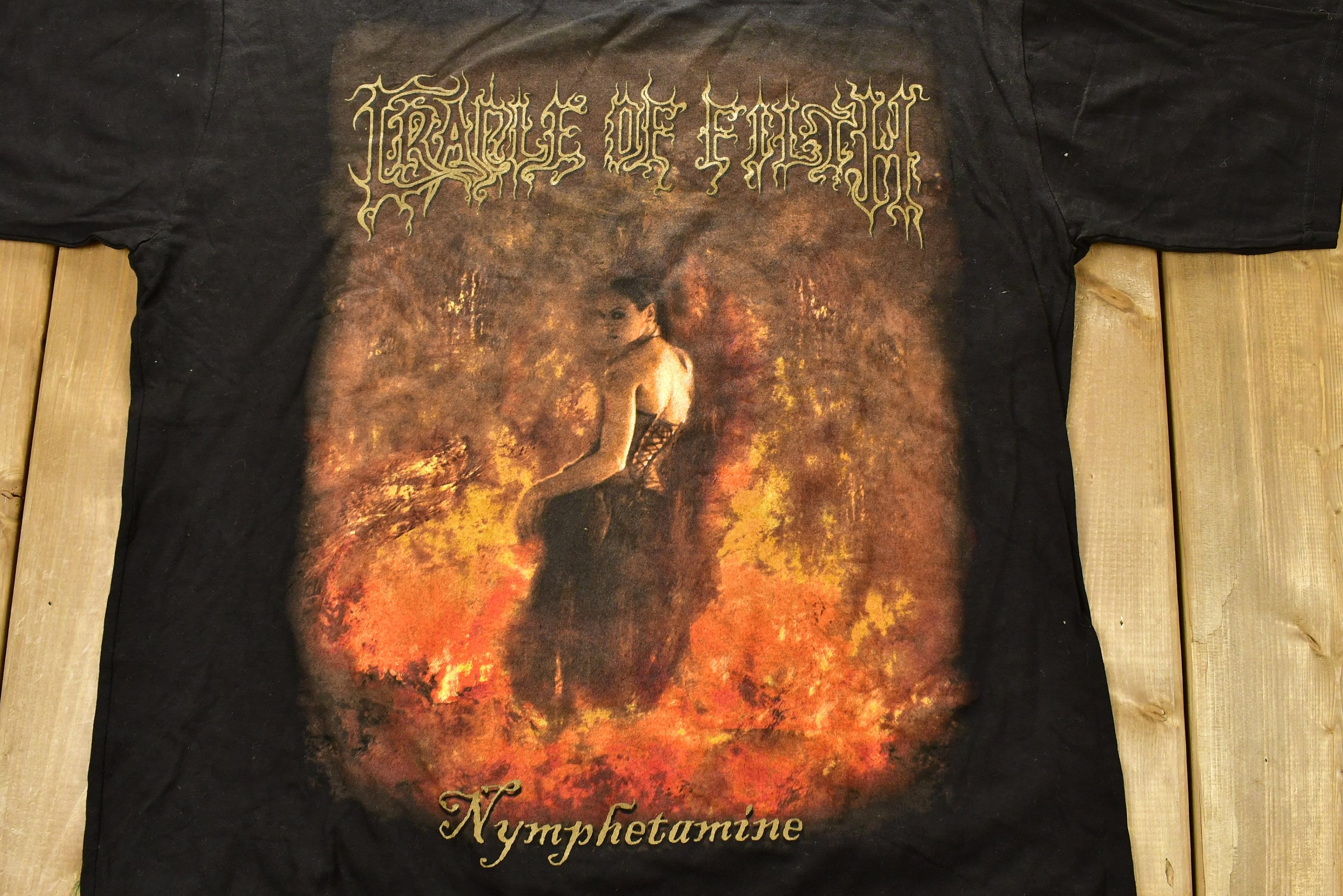 Vintage Y2K Cradle of Filth Nymphetamine Album Band T-shirt / Band 