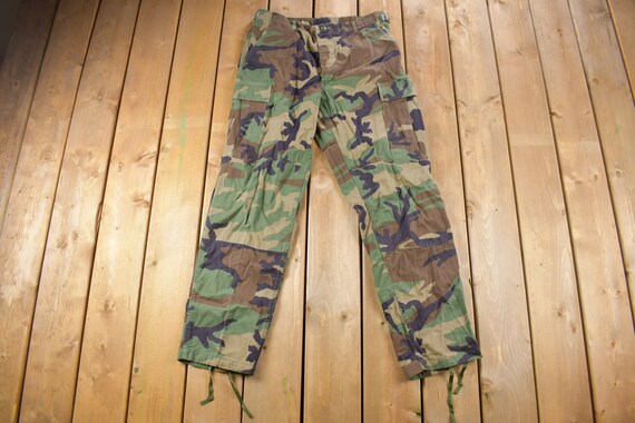 Vintage 2001 US Army Military Camouflage Cargo Pa… - image 3