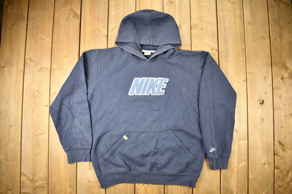 Vintage nike embroidered spell out logo sweatshirt Clearance