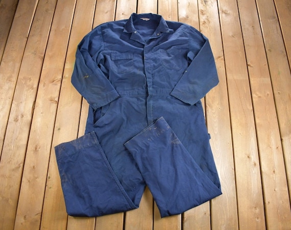 Vintage 1980s Sears Coveralls / Vintage Coveralls… - image 1