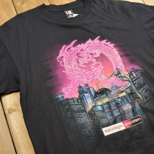 Vintage 1998 Savage Garden To The Moon And Back Tour T-shirt / Band Tee / Giant / Made in USA / 90s T-shirt / Brockum / Premium Vintage