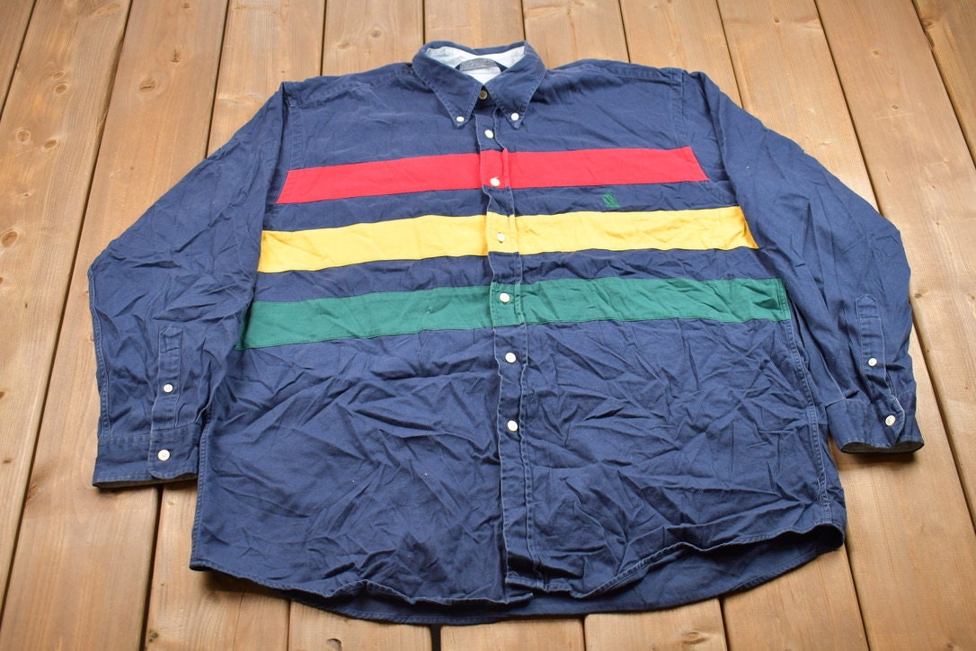 Nautica Rugby Shirt - Etsy Canada